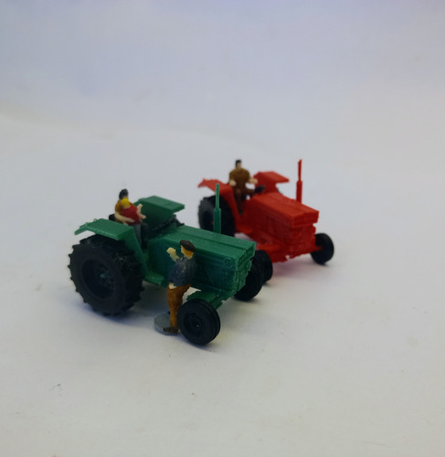 Tractor Escala Ho 1/87. Trenes Maquetas. Imp 3d