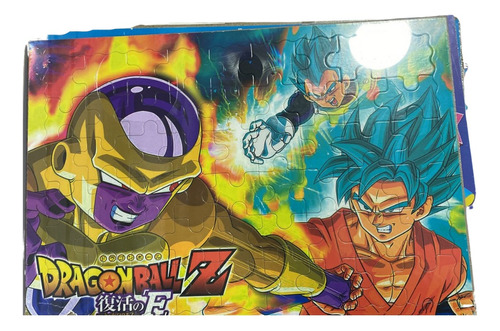 Puzzle Rompecabezas 28 Piezas Personajes Animados Dbz