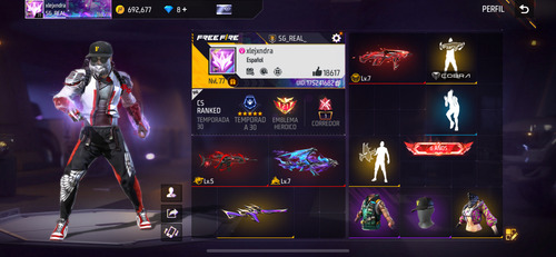 Free Fire Cuenta (Usado)