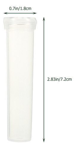 Tubos De Agua Con Forma De Flor De Plástico Transparente, 25