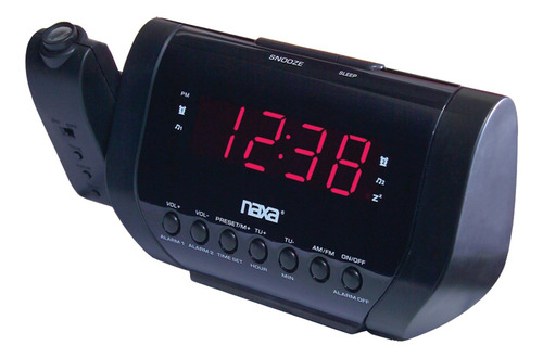 Reloj Despertador Doble Proyeccion Pantalla Led Radio Am Fm