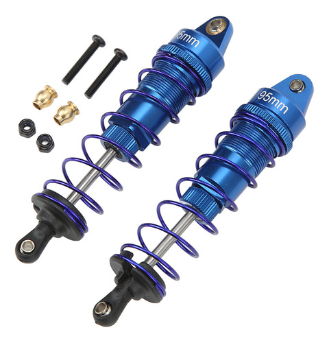 Dark Blue For 1/10 Rc Car 2pcs Aluminum Alloy Adjustable