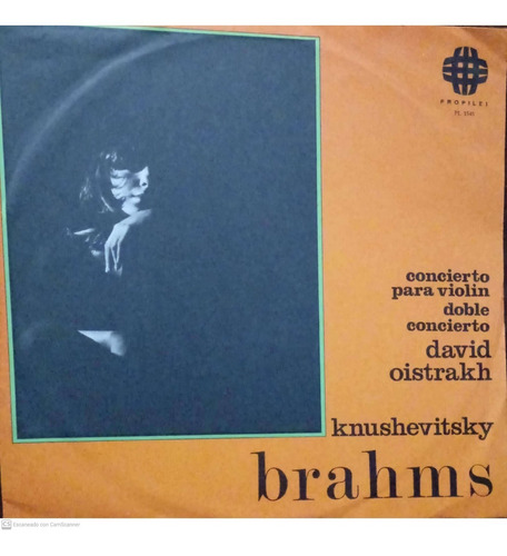 Brahms  Concierto Para Violín  David Oistrakh  -  Knushevits