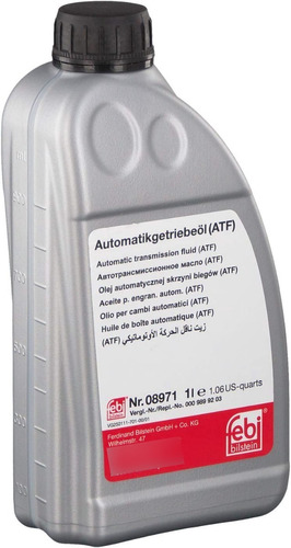 Aceite Transmision Automatica 1lt Rojo Bmw Atf1