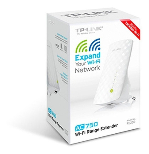 Tp-link, Extensor De Rango Wifi Banda Dual Ac750, Re200