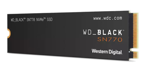 Disco Solido Ssd 500 Gb Nvme Western Digital Black Sn770 Wds500g3x0e