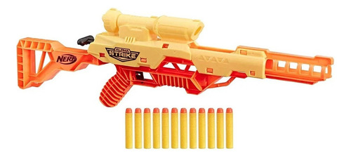 Lanzador Nerf Alpha Strike Wolf - Hasbro E7568 Con 12 Dardos