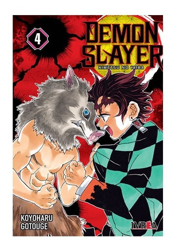 Manga, Demon Slayer: Kimetsu No Yaiba Vol. 4 / Ivrea