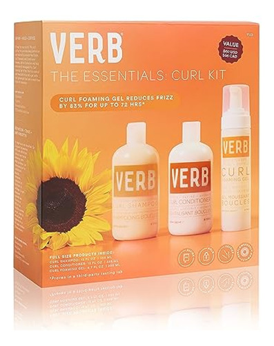 Laca Para Cabello  Kit De Peinado Para Rizos Verb