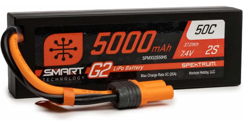 G2 Batería Lipo 5000mah 37wh 7.4volts Smart Technology 50c