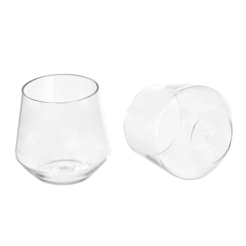 Basics Copa De Vino Sin Tallo De Plástico Tritan Sin Bpa, 14