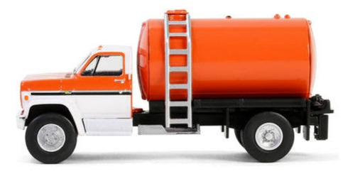 Greenlight 1:64 1984 Chevrolet C-70 Pipa De Fertilización Naranja