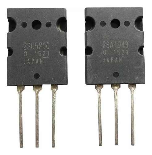 Transistor 2sc5200 Y 2sa1943 Toshiba Originales  Por Unidad