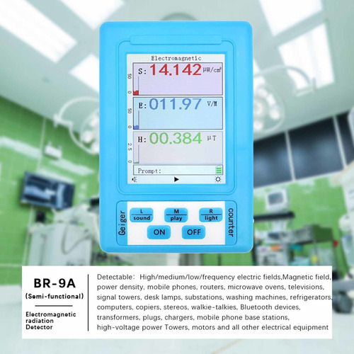 B Detector De Radiacion Electromagnetica Br-9a Emf