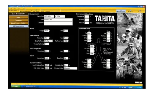 Báscula Digital Tanita (bc-1100f) Fitscan Inalámbrica