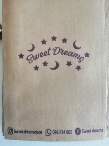 60 Bolsas De Papel Kraft Medida De 16 X 22 Cm Perpsnalizada