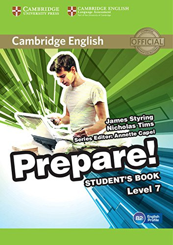 Libro Cambridge English Prepare! 7 Sb - 1st Ed