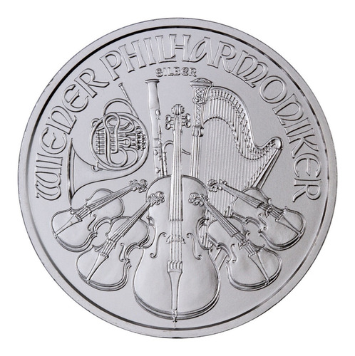 Austria Philharmonic 2021 1oz 999 Silver Moneda De Plata