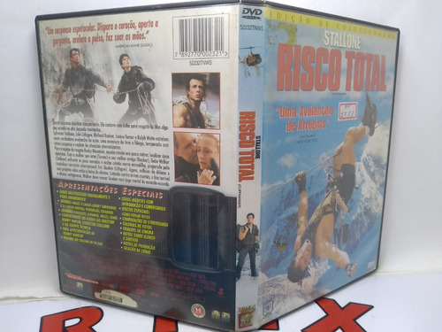Dvd - Risco Total - Stallone - Edição De Colecionador