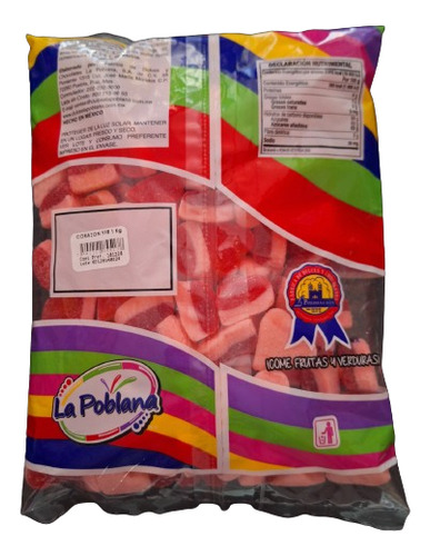 Gomitas 2 Kg Corazon Cereza Y Yogurt