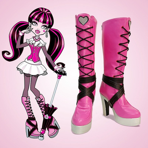 Zapatos Draculaura High Monster Boots Cosplay Anime Nuevo
