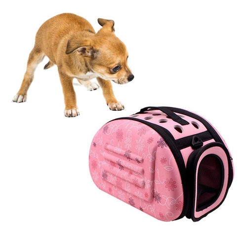 Bolso Cargador Maletin Guacal Mascotas Perro Gato Plegable P