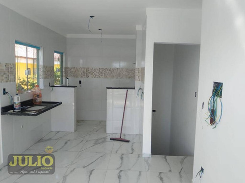 Imagem 6 de 9 de Entrada R$ 37 Mil E Saldo Financiado!casa Com 2 Dormitórios, 47 M² Por R$ 185.000 - Mirim - Praia Grande/sp - Ca4071
