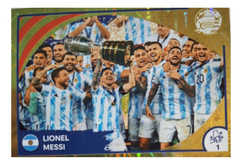 Lamina Álbum Copa América Usa 2024 / Lionel Messi Leg6 