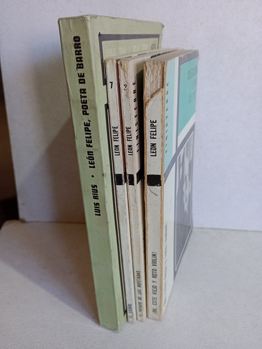 Paquete De 4 Libros Leon Felipe