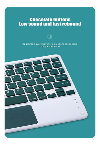 Para iPad Pro 11(3ra Generación) Funda Con Teclado Iluminado