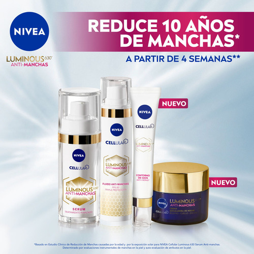 Nivea Cellular Luminous 630 Anti-manchas Fluido Facial Aclar