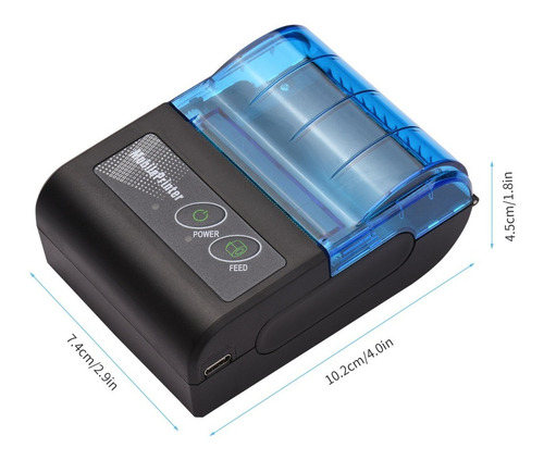 Impresora Mini Tickera Termica 58mm Usb Y Bluetooth Frm-5809