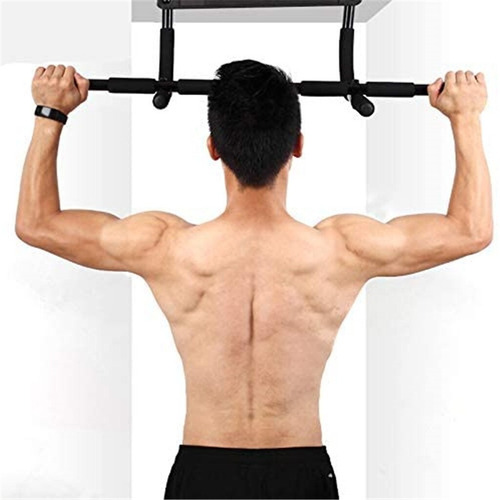 Imagen 4 de 5 de Barra Multifuncional Para Marco De Puerta Iron Gym