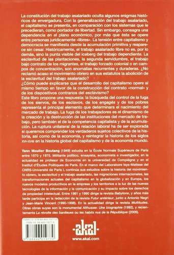 De La Esclavitud Al Trabajo Asalariado Yann Moulier-boutang