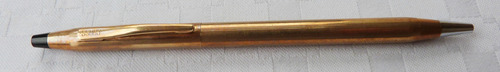 Monijor62- Antigua Coleccion Boligrafo Cross Gold Funcionand (Usado)