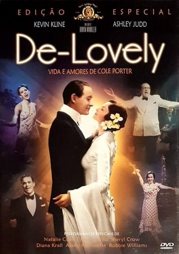 Dvd - De-lovely - Vida E Amores De Cole Porter