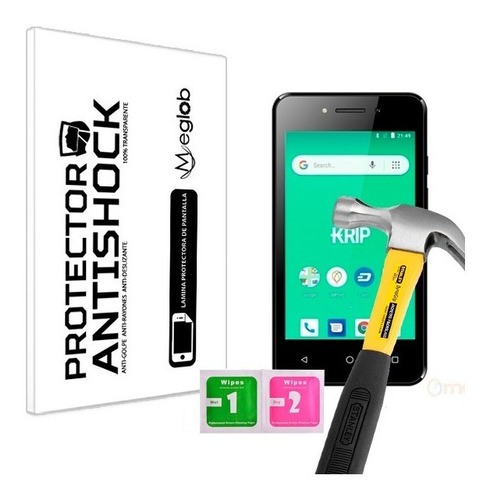 Protector De Pantalla Antishock Krip K4