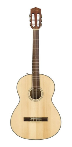 Imagen 1 de 3 de Guitarra clásica Fender Classic Design CN-60S para diestros natural satin