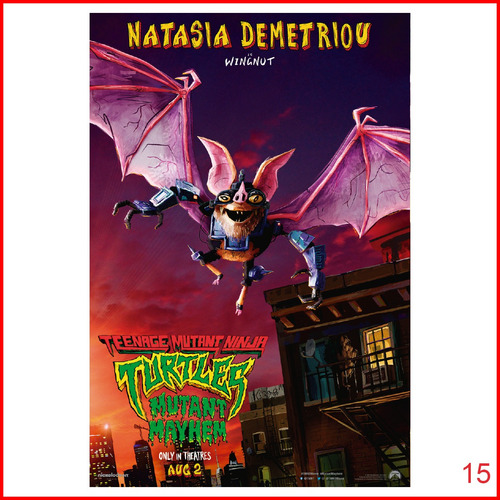 Poster Teenage Mutant Ninja Turtles Mutant Mayhem #2 40x60cm