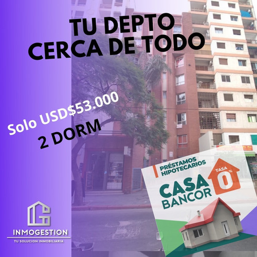 Imagen 1 de 8 de Apto Crédito Depto 2 Dormitorios Alberdi