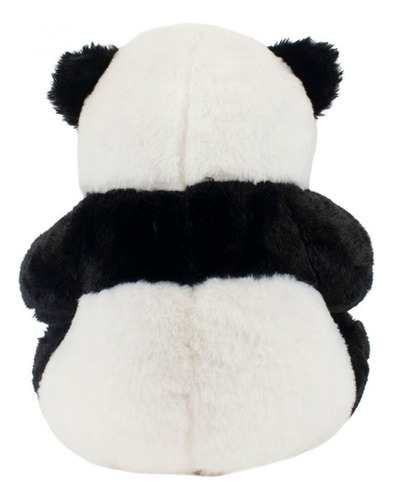 Urso Panda Pandinha De Pelúcia Sentado Fofo Presente 20 Cm