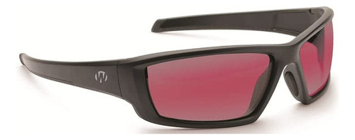 Gafas De Tiro Walker's Vector De Montura Completa, Color Ros