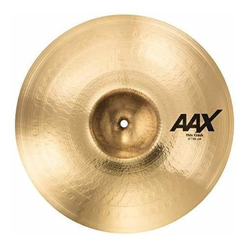 Platillo Crash Sabian Hhx, Acabado Brillante Fino Aax, 17  (