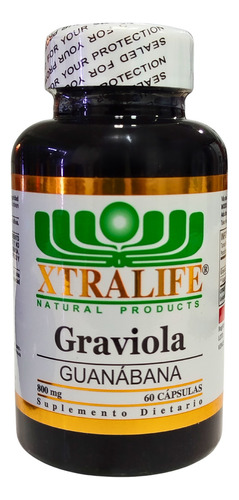 Graviola Guanábana 800mg X60cap - Unidad a $1750