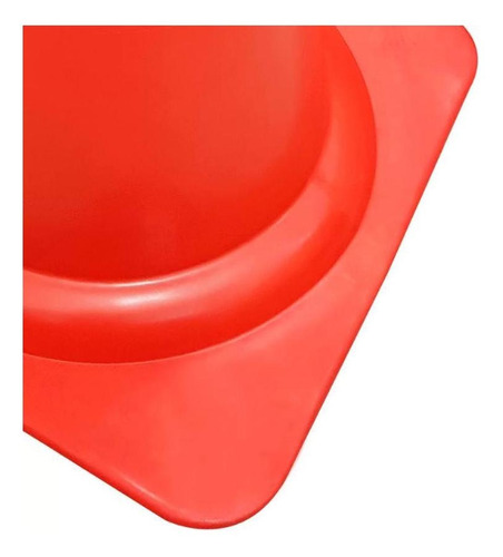 Imagem 6 de 6 de Cone De Segurança 50cm Laranja E Branco Flexível - Plastcor