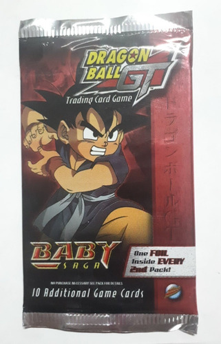 Dragon Ball Gt Trading Card Baby Saga Boster Pack