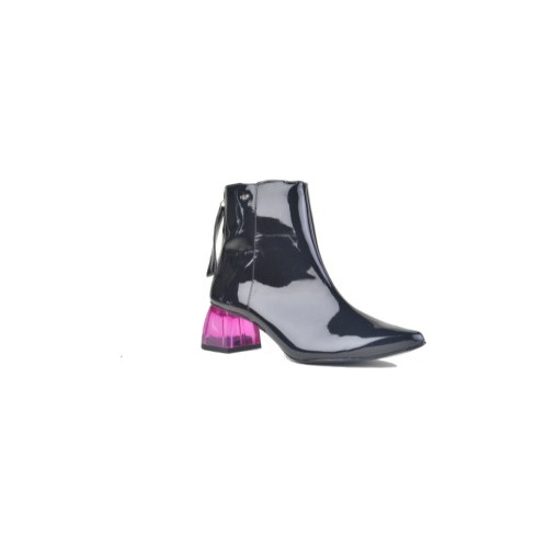 Botitas Botines Botinetas De Mujer De Cuero Delos - Ferraro