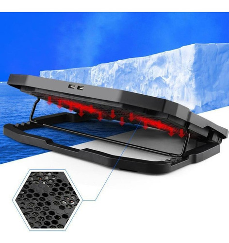 Enfriador Ventilador De Computador Portátil Externo Usb 4