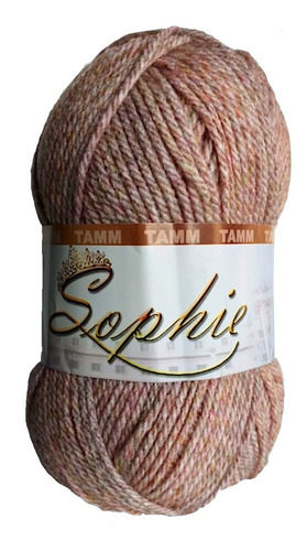 Estambre Sophie Tamm Madeja De 100 Grs Color Madera