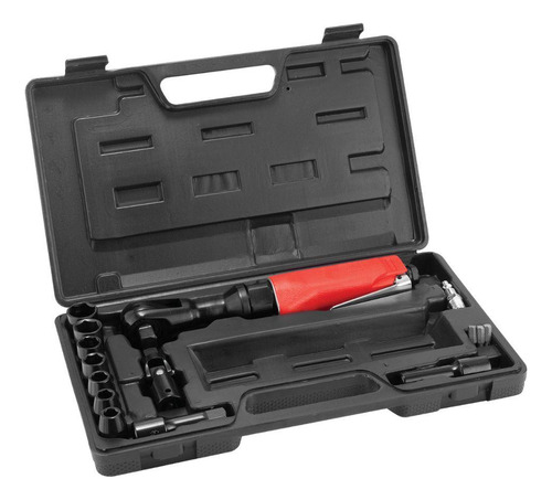 Chave Catraca Pneumática 1/2'' Com 17pcs Worker